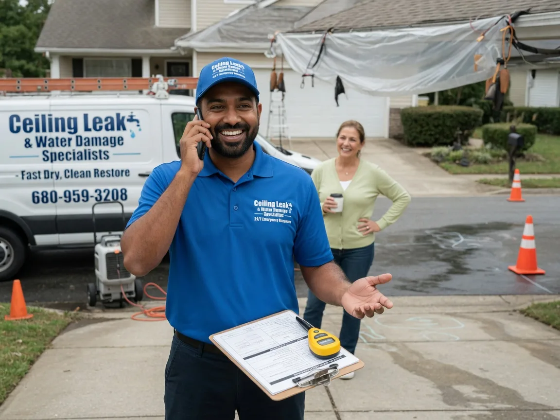 Ceiling Leak Cleanup Fairview, WY FAQs